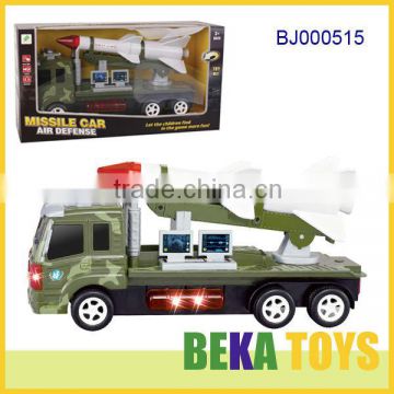 Kids Electric Toys 2014 Newest Missile Launch Vehicle Boys Military Vehicle Toys Army Music Moving Toys