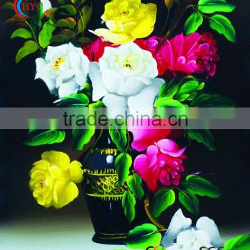 vivid paper print painting wall hanging pot painting designs