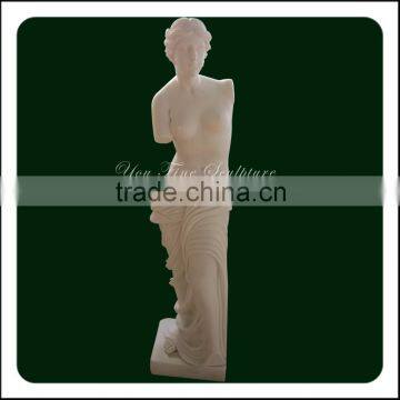 Natural Stone Carved Venus Nude Sculpture