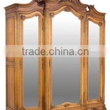 French Provincial Armoire three Door in Walnut AR10