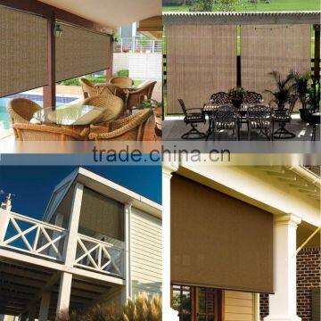 Cordless design outdoor window blinds