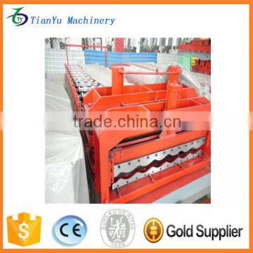 High Class Aluminum Zinc Color Steel Sheet Roof Tile Cold Roll Forming/Making Machine