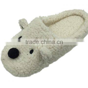 Cute fluffy Animal style fuzzy comfortable and soft sole indoor slipper