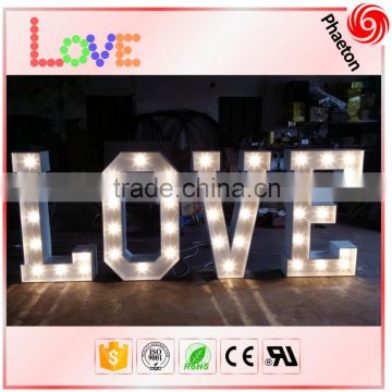 Wedding decorative led marquee lights