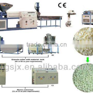 waste PP PE plastic pelletizer