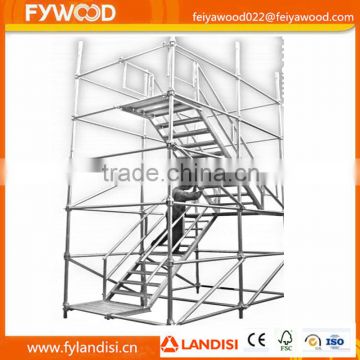 Ladder type mobile scaffold for building