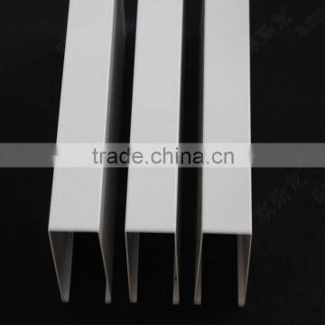 ISO Certificated U Aluminum Commercial Metal Frame Suspended Baffle Ceiling photo-4