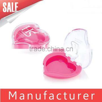 Wholesale Pink Plastic Single Empty Eyeshadow Container