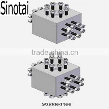 API 6A butt-welding square Crosses and tees