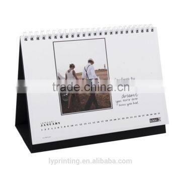 Customized 2016 desk calendar promotional calendar printing LOGO printing