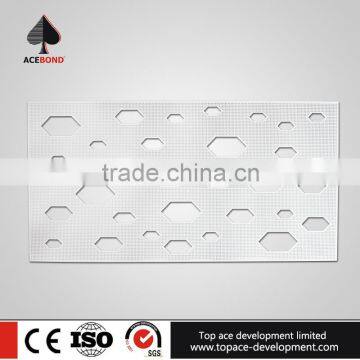 Exotic lowest price aluminum perforated used for corridor