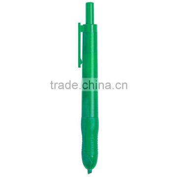 Retractable Highlighter-Green Side