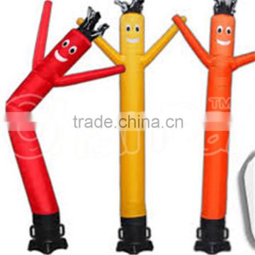 Hot selling advertising inflatable double leg air dancer, indoor inflatable air dancer