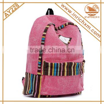 Canvas School Bag,Bookbag,Rucksack,Womans Backpack