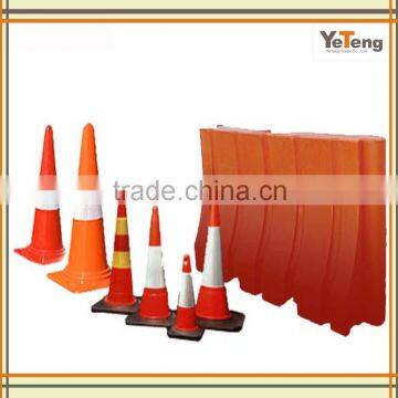 Aluminum rotational road safy barrier mould