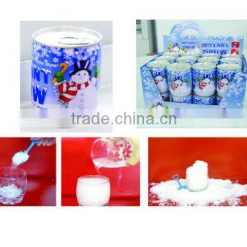 Artificial Fake Expanding Instant Snow Powder For Christmas Decoration