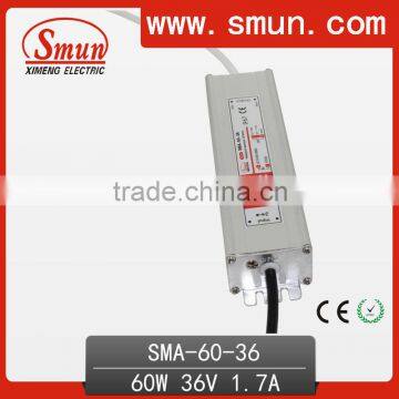 Waterproof IP67 60W 18-36V Constant Current LED Driver(SMA-60-36) photo-3