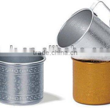 Aluminum unbreakable tea cup