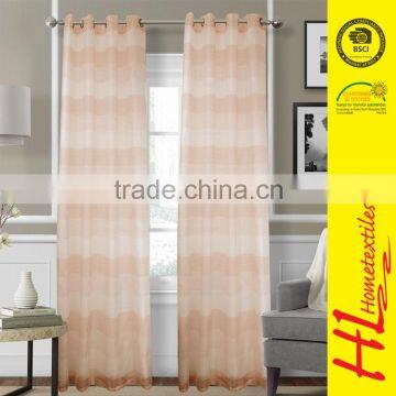 HLHT competitive price new luxury classic jacquard curtain design new model