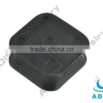 Silicone Square Plug Earring Tunnel,Silicone Tunnel