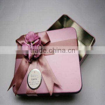 wedding tin box