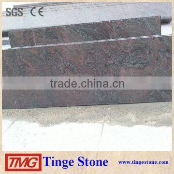 High Quality Paradiso Granite Stairs, purple granite steps