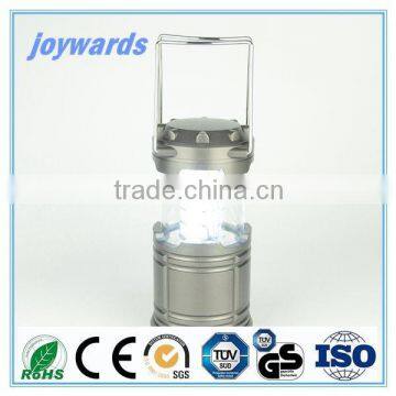 2015 new design aluminum LED solar flashlight torch light