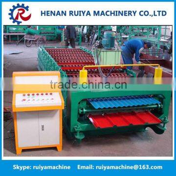 Corrugated Sheet Metal Roof Making Machine, Double Layer for Corrugated and Trapezoidal Roof Tile Machine photo-3