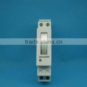 single phase din rail kwh meter