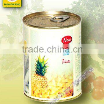 Pieces pineapple in can 20 Oz