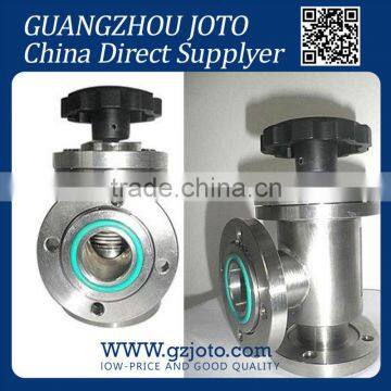 Direct factory GD series stainless steel high vacuum flapper type check valve