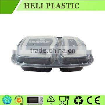 Disposable 4 Compartments Plastic Takeaway Food Container photo-2