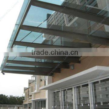 Stainless Steel Glass Awning Canopy YG-C34                        
                                                Quality Choice