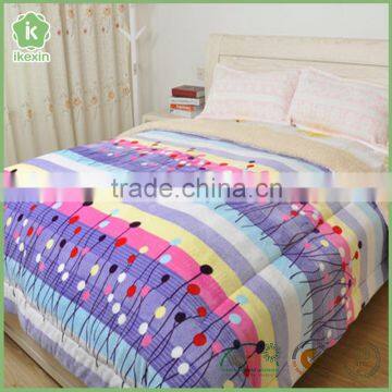 Brushed Smooth Custom Printing Bed Quilt