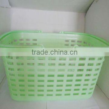 Large plastic shopping basket