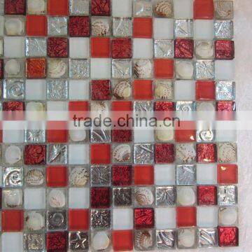 Aluminium foil mosaic tile for decoration