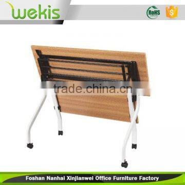 Guangzhou stainless steel office furniture folding laptop table