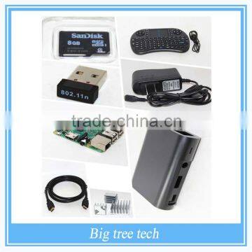 Raspberry Pi 2 Media Center kit Wifi Keyboard + ABS box + HDMI + 8GB Micro card C4 and any more