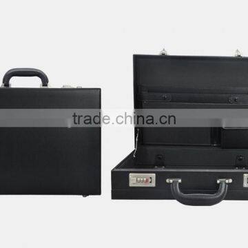 Laptop briefcase small attache case hard leather case china supplier 8025A140002