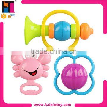 ABS plastic shantou toys baby rattle for promotion