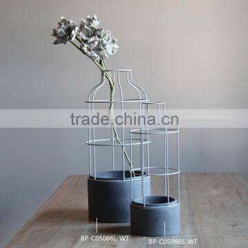 New launch metal home decoration flower vases                        
                                                Quality Choice