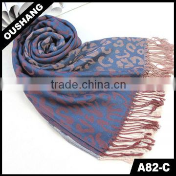 A82-C Progressive Leopard Colorful Scarves