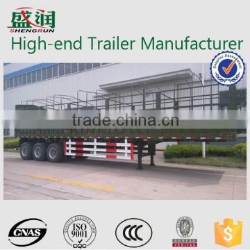 China Supplier Shengrun Provide CSAC Brand Fence / Board Side Wall Semi Trailer