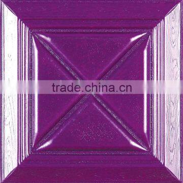 Plant Fiber Material Decorative 3d Faux Leather Decorative Wall Covering Panels