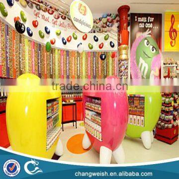 sweets and candy lollipop display stand