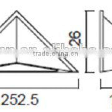 W-013325 IP54 Outdoor Modern Down Wall Lamp for Balcony,led Residential Wall Lamp photo-3