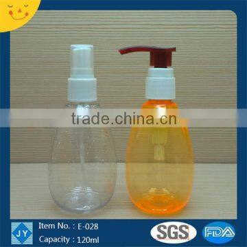 120ml 4oz plastic bottle for dishwashing liquid hand washing bottles