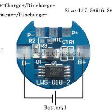 led aluminum pcb For 3.7V 1S 18650 Battery Packs