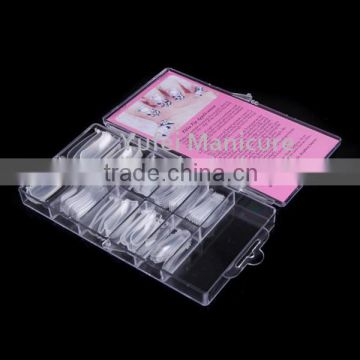 Plastic acrylic nail forms 100pcs , dual form nail system