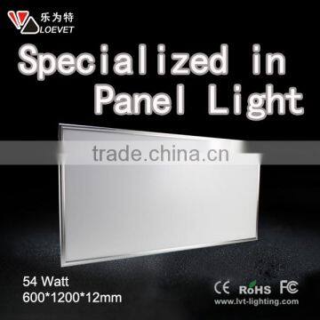 3 years warranty Samsung chip Super light 595x595 led ceiling panel